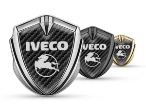 Iveco Emblem Metall Abzeichen Pro Design Aus Edelstahl Kante